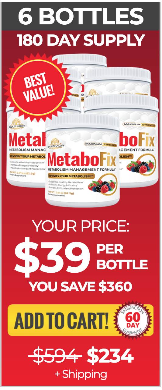 MetaboFix - 6 Bottles